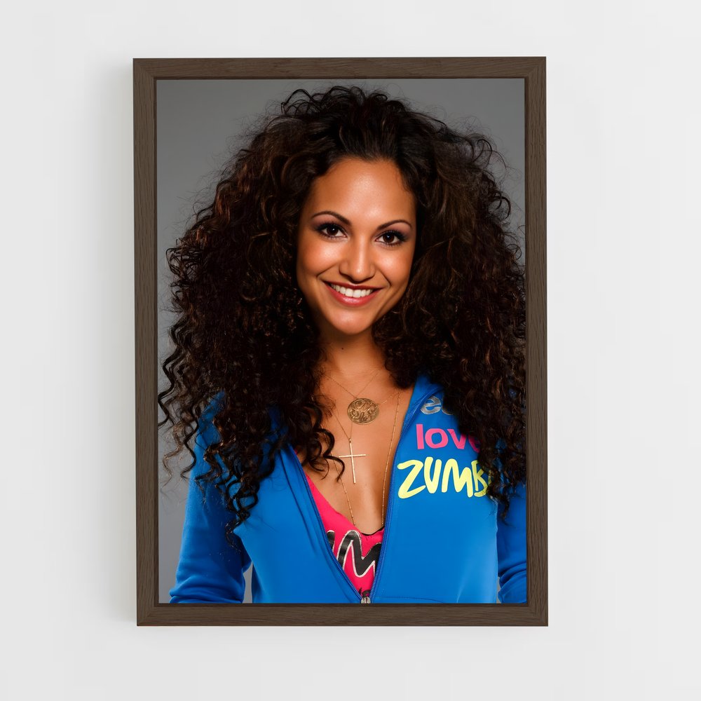 Poster Énergie Curly – affiche Danse (vue 5)